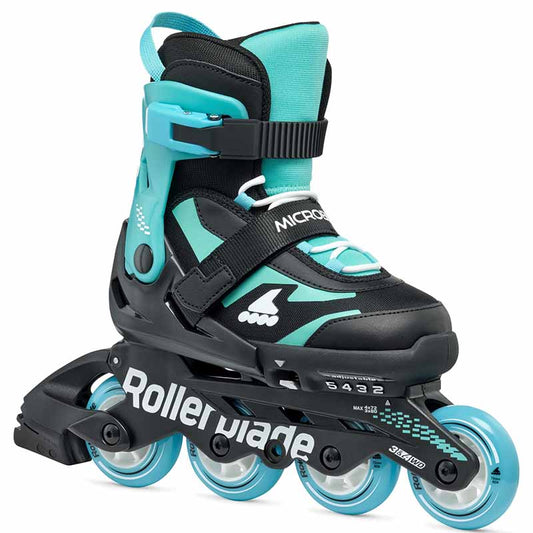 Rollerblade Microblade Black Blue Kids Skates