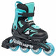 Patines Rollerblade Microblade azul claro para niños