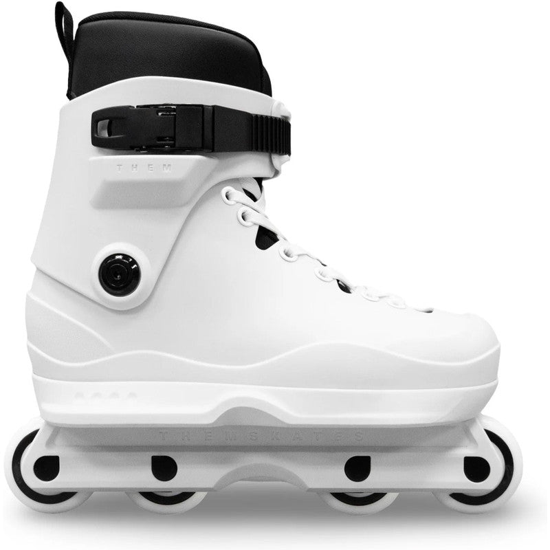 Them 901 White Aggressive Skates