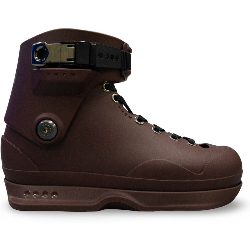 Them 909 Sean Darst Pro Burgundy Linerless Boot Only