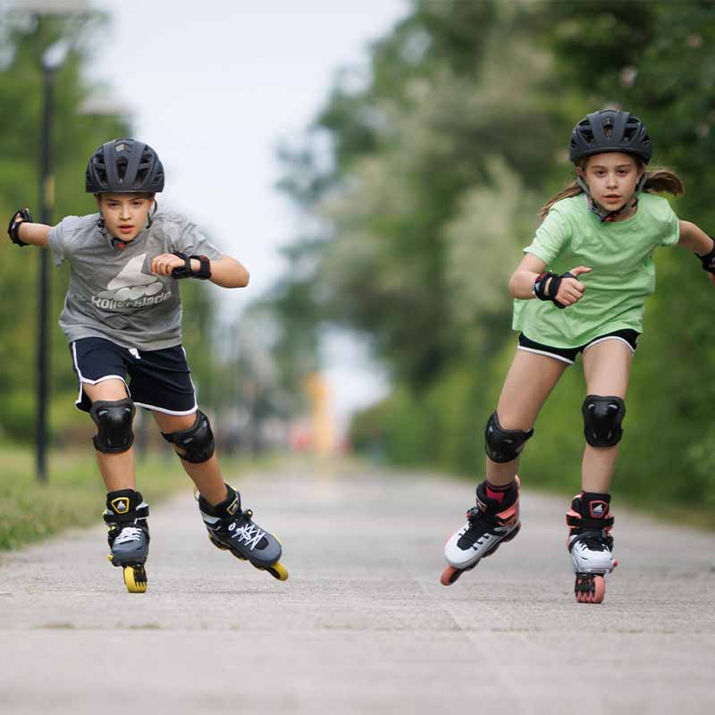 Rollerblade Apex Charcoal Kids Skates