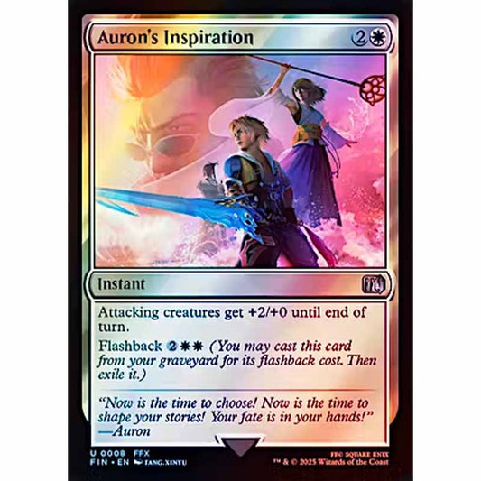 Auron's Inspiration (Final Fantasy Foil)