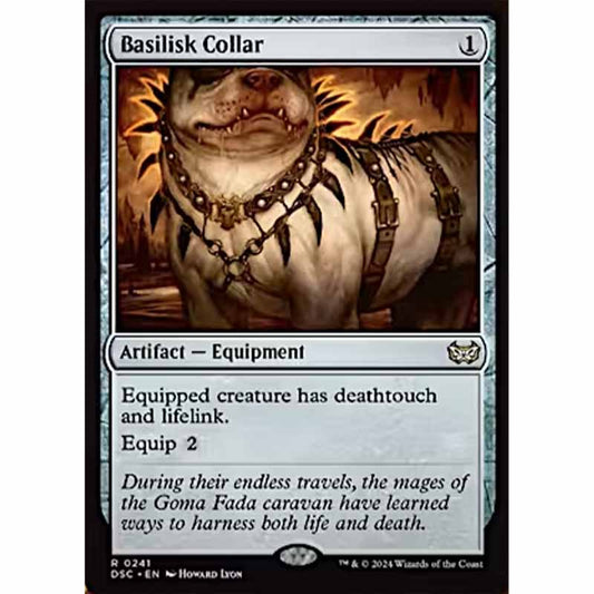 Basilisk Collar (Duskmourn: House of Horror Commander Decks)
