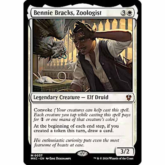 Bennie Bracks, Zoologist (Murders at Karlov Manor)