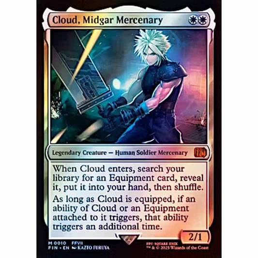 Cloud, Midgar Mercenary (Final Fantasy Foil)