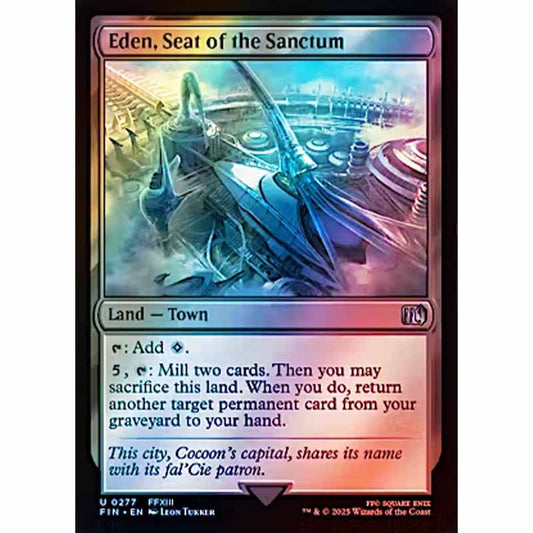 Eden, Seat of the Sanctum (Final Fantasy Foil)