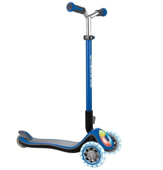 Globber Elite Prime Lights Foldable Kids Scooter