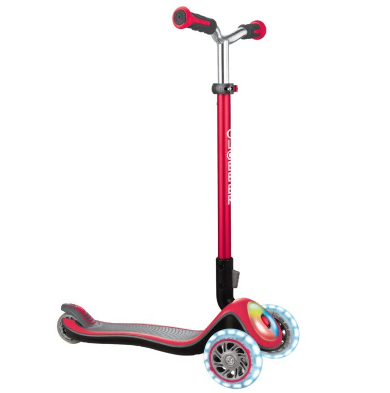 Globber Elite Prime Lights Foldable Kids Scooter