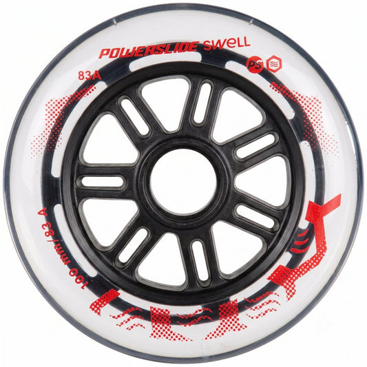 Powerslide Swell HR 100mm/86A Wheels (Pack of 3)