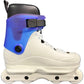 Them 901 White Transparent Blue Cuff Aggressive Skates