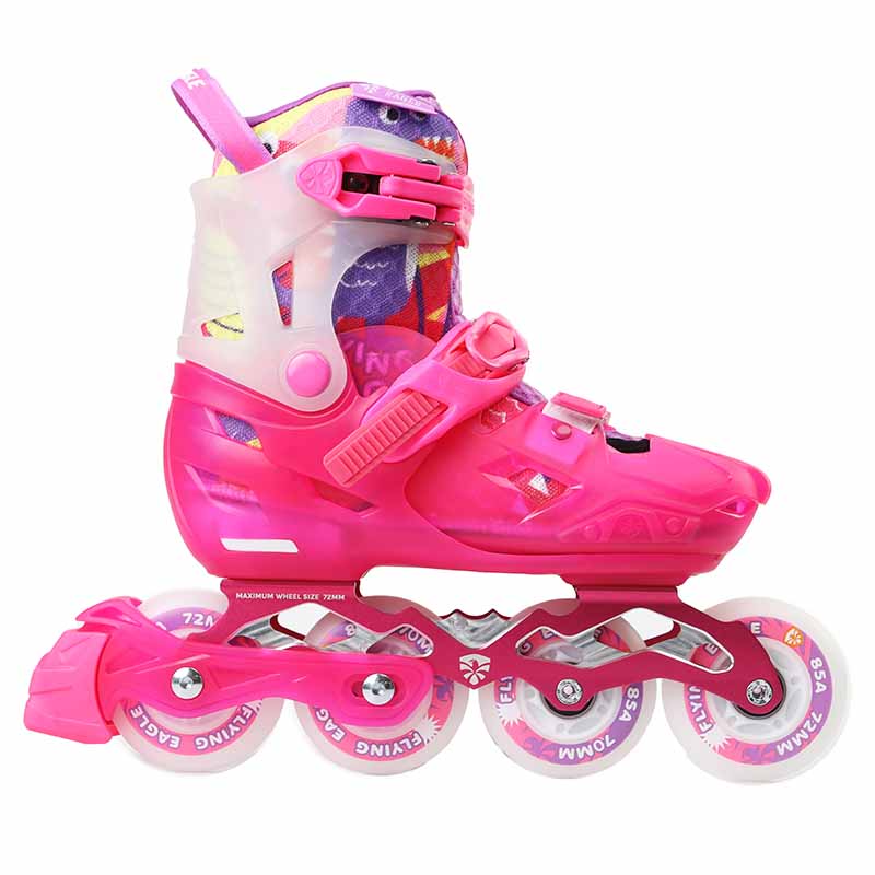 Flying Eagle L8 Lumafly Pink Kids Skates