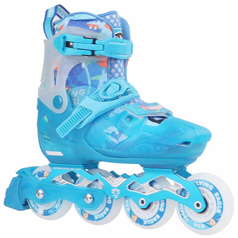Flying Eagle L8 Lumafly Blue Kids Skates