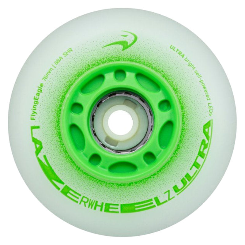 Ruedas Flying Eagle Lazer Wheelz Ultra LED de 76 mm