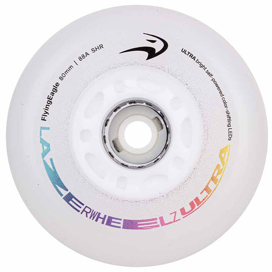 Flying Eagle Lazer Wheelz Ultra LED 80mm Wheels - Inlinex