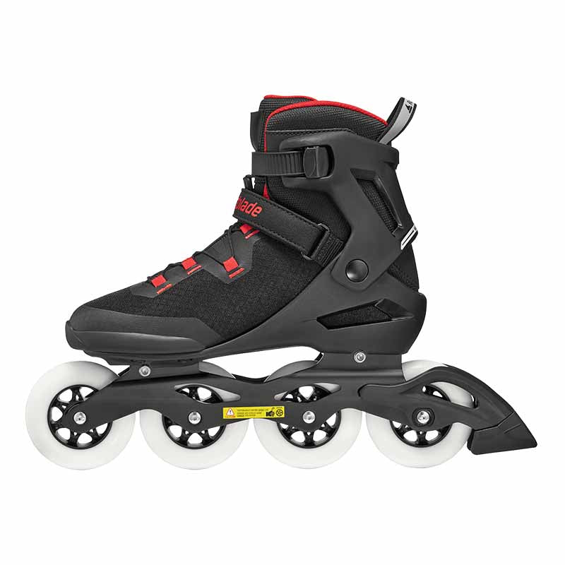 Rollerblade Macroblade 90 Black Red Skates - Inlinex
