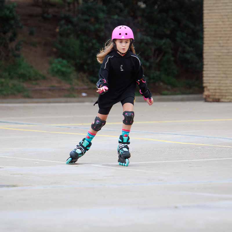 Rollerblade Microblade Black Blue Kids Skates