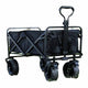 Black 8" Outdoor Wagon