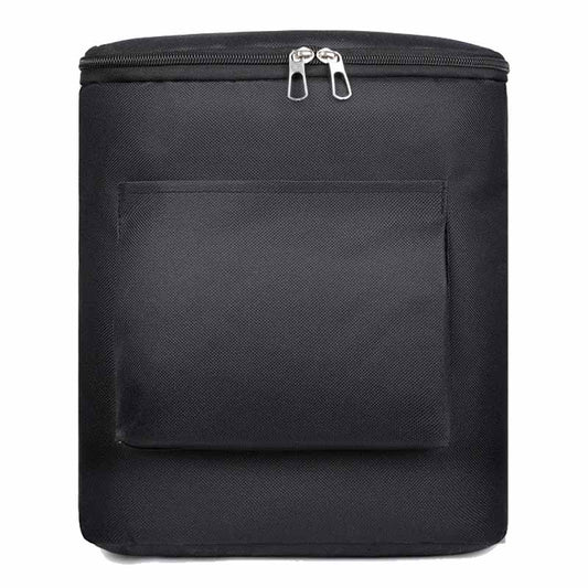 Black Handle Bar Basket Bag - Inlinex