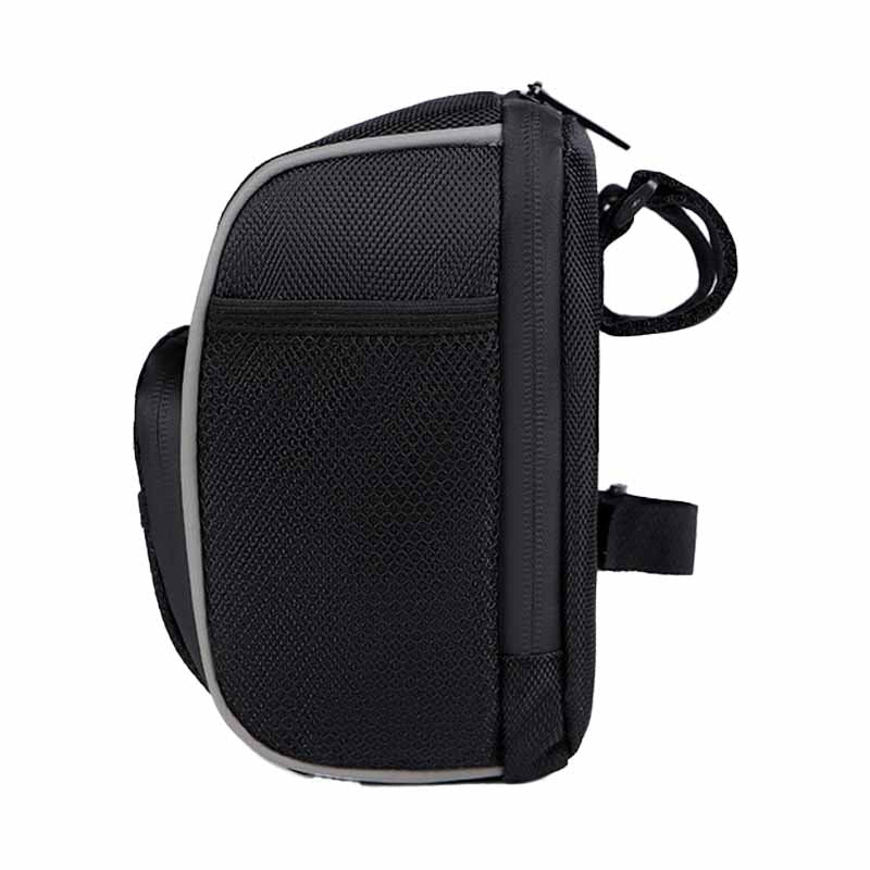 Black Handle Bar Bag