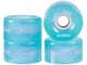Ruedas cuádruples Chaya LED de 65 mm