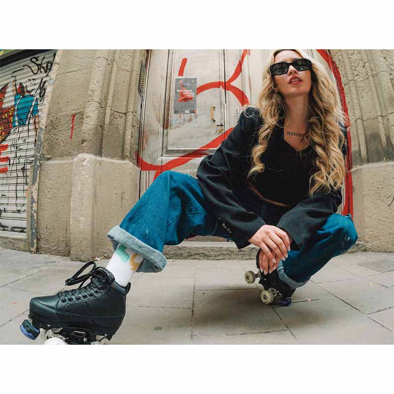 Chaya Kismet Barbiepatin Black Park Roller Skate