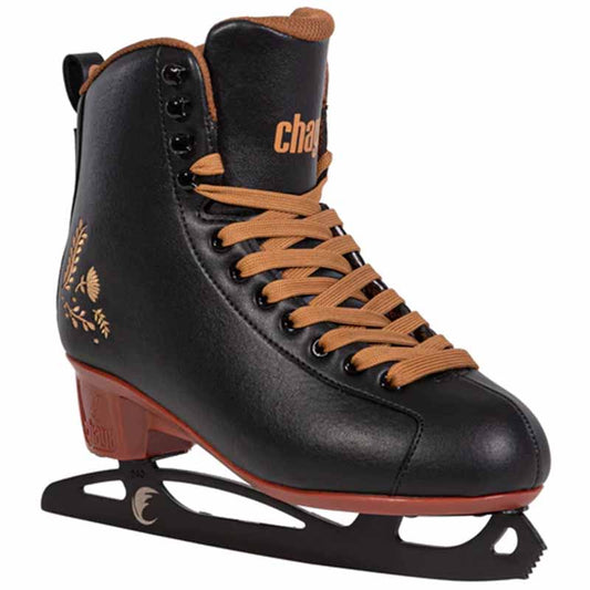 Chaya Merlot Black Ice Skates - Inlinex
