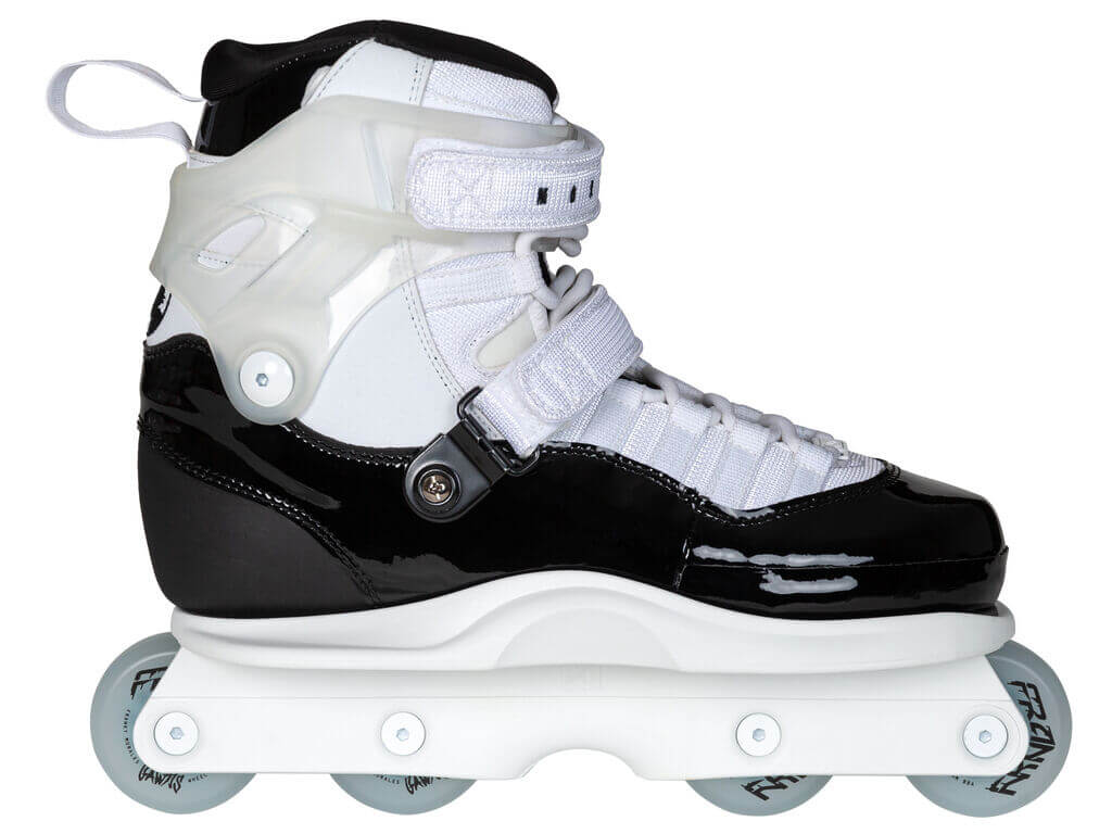 Gawds FM 5 White Aggressive Skates - Inlinex