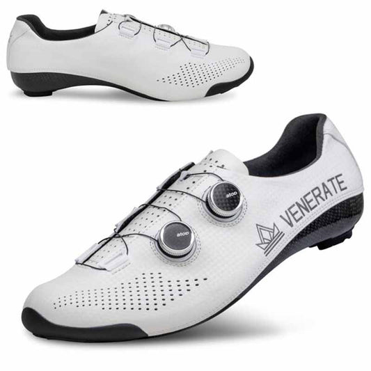 Venerate Road 2.0 White Cycling Shoes