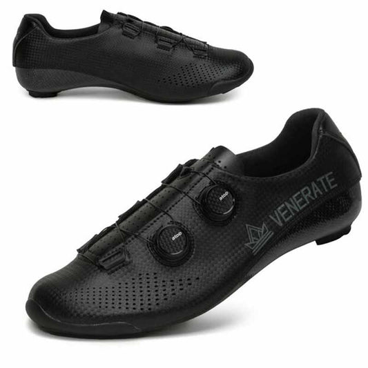 Venerate Road 2.0 Black Cycling Shoes