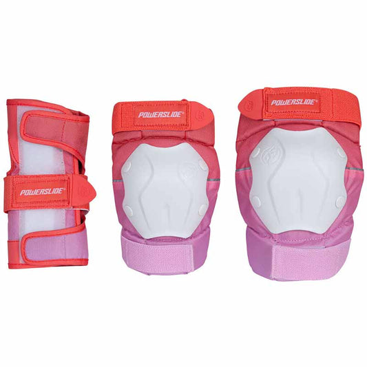 Powerslide Standard Red Pink Gear 3 Pack Set - Inlinex