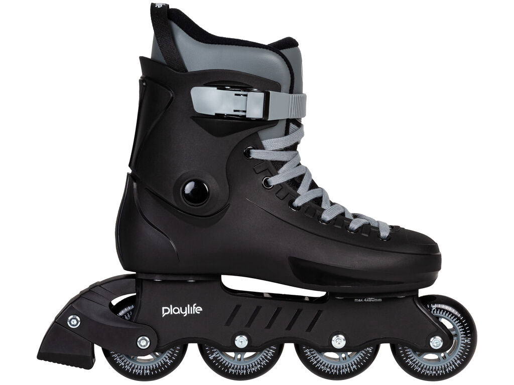 Playlife Rave Black 80 Skates - Inlinex