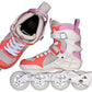 Powerslide Phuzion Argon Peach 90 Skates
