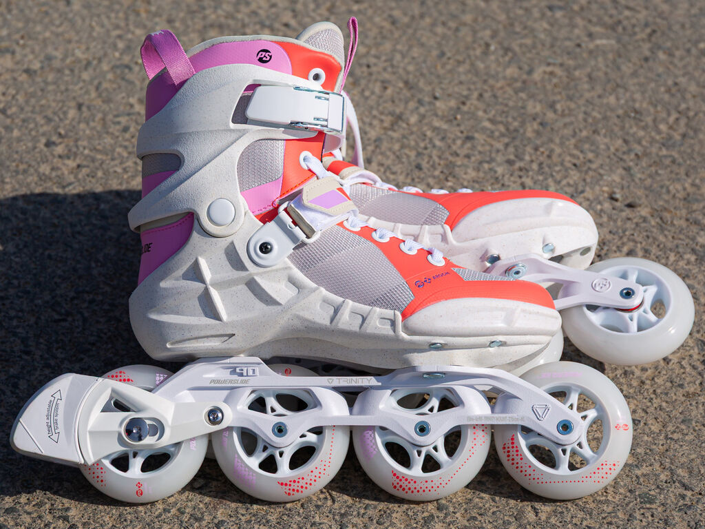 Powerslide Phuzion Argon Peach 90 Skates