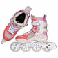 Powerslide Phuzion Argon Peach 90 Women Skates