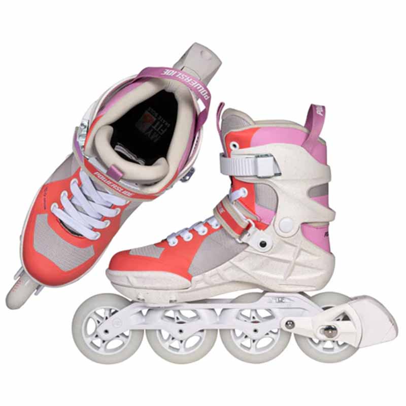 Powerslide Phuzion Argon Peach 90 Women Skates