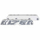 Kizer Team Fluid V White/Grey Frame