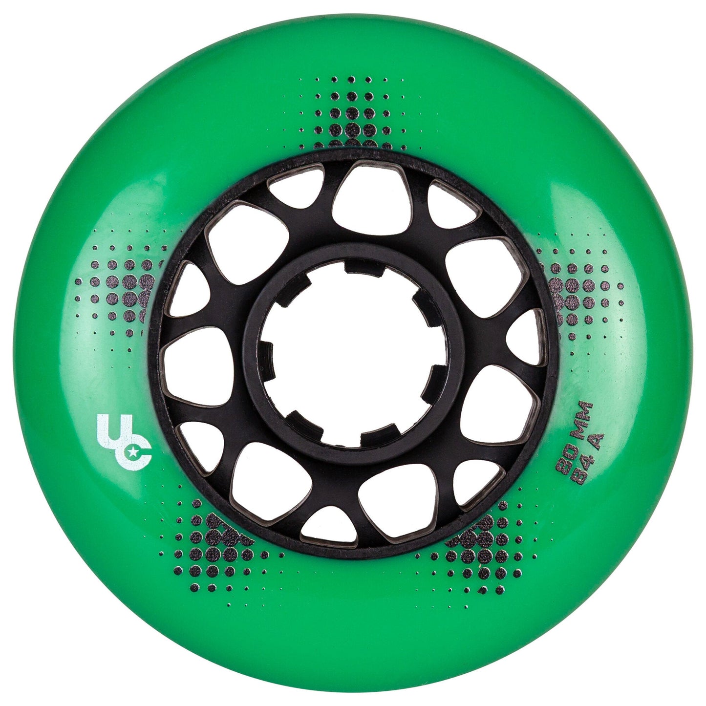 Undercover Team Pro 80mm 84A Green (4-Pack)
