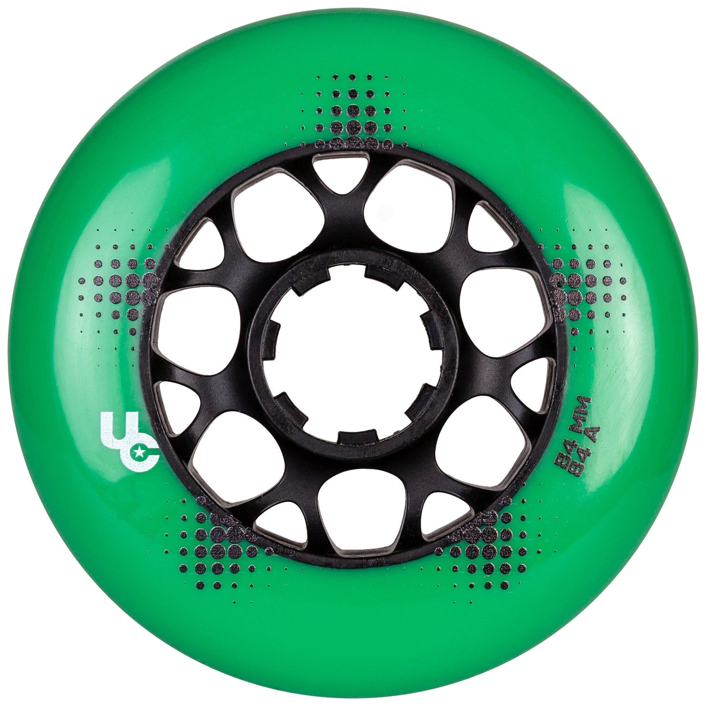 Undercover Team Pro 84mm 84A Green (4-Pack)
