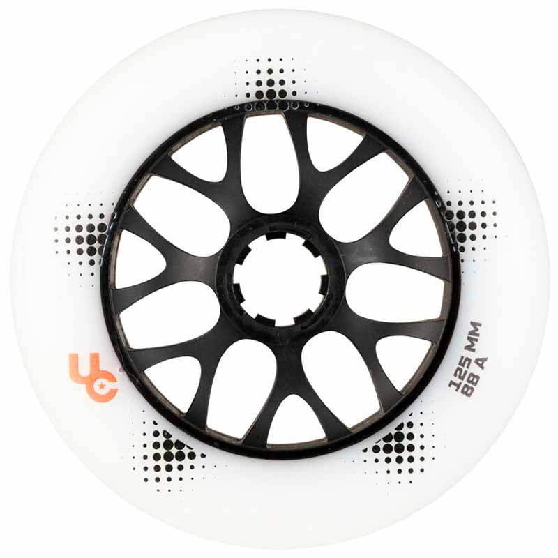 Undercover Team PRO 125 White Wheels