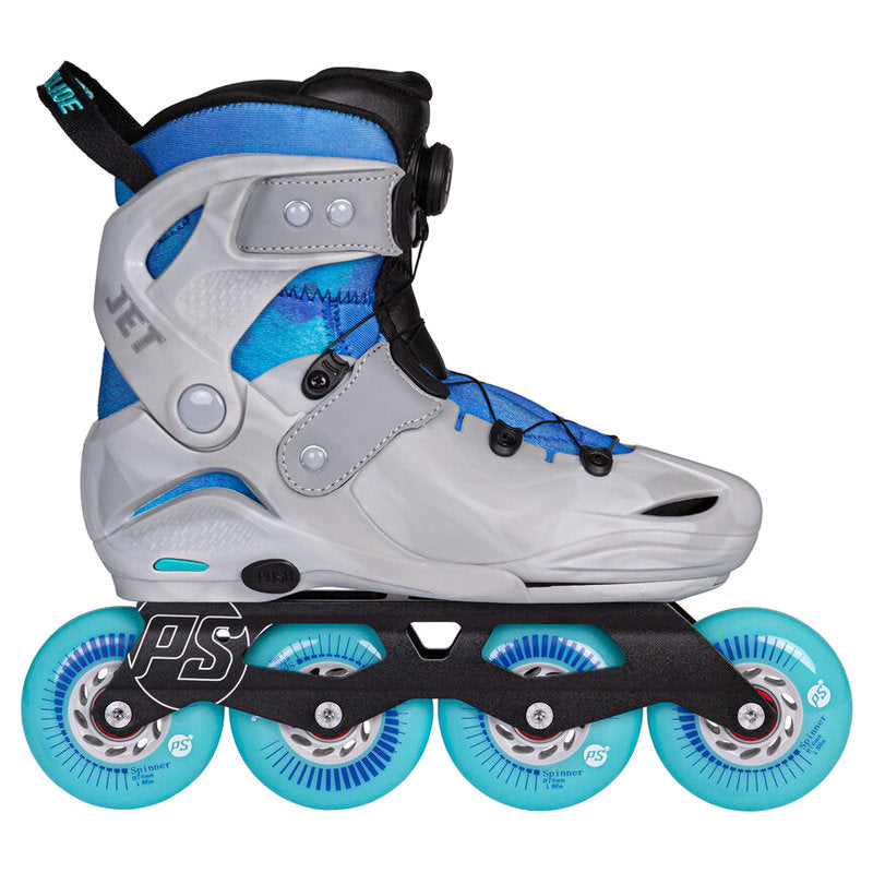 Powerslide Jet Pro PDS Smoky Grey adj. Kids Skates