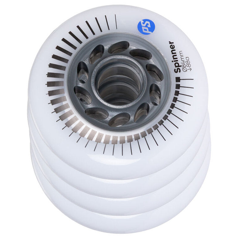 Powerslide Spinner 84/88A White Wheels