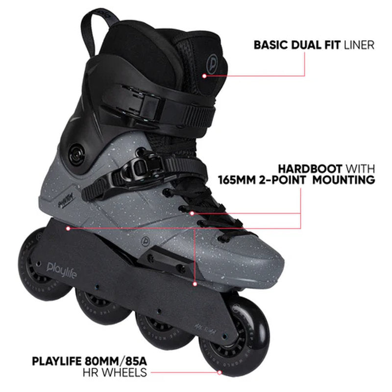 Playlife Phantom 80 Black Skates