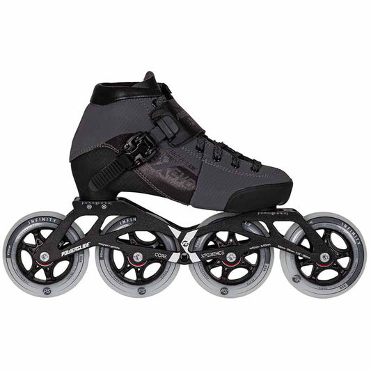 Powerslide Triple X Evo Dark Grey adj. Racing Kids Skates
