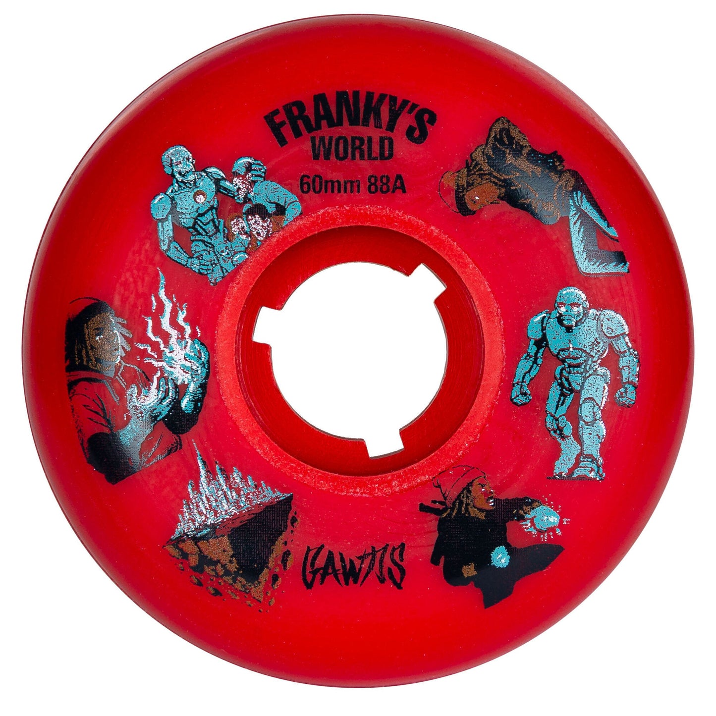 GAWDS Franky Morales Pro 60mm/88A Wheels (Pack of 4)