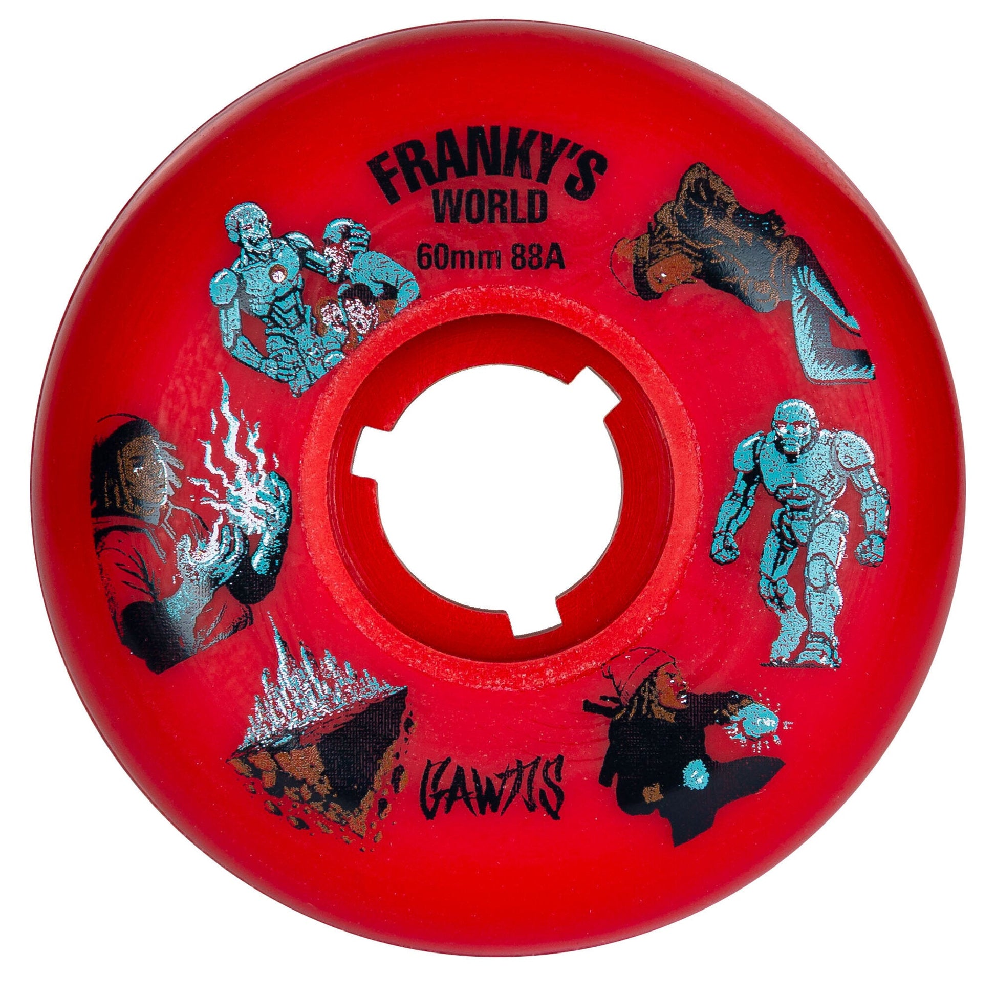 GAWDS Franky Morales Pro 60mm/88A Wheels (Pack of 4)