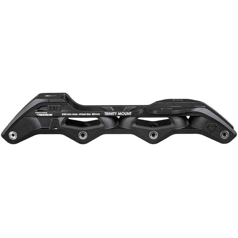 Powerslide Swell Triple Black 80 Trinity Skates - Inlinex
