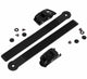 Powerslide Shadow Black L / R Buckle Strap Set