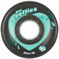 Chaya Big Softie Clear Black 65mm Quad Wheels