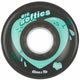 Chaya Big Softie Clear Black 65mm Quad Wheels
