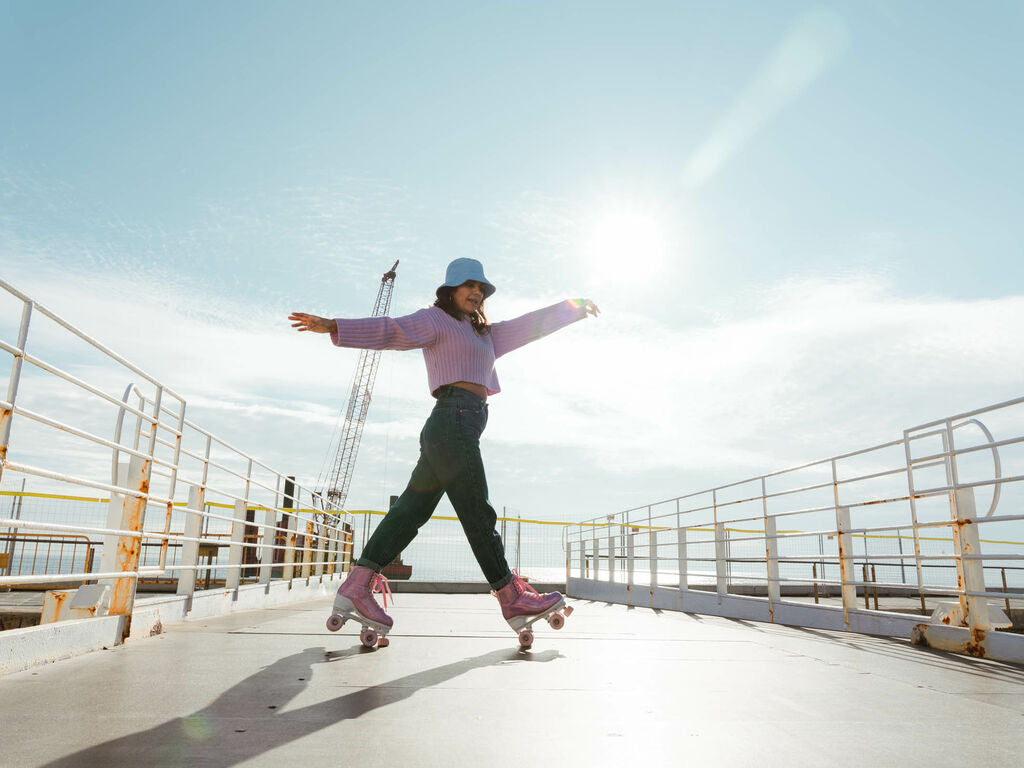 Chaya Melrose Elite Space Holographic Roller Skates